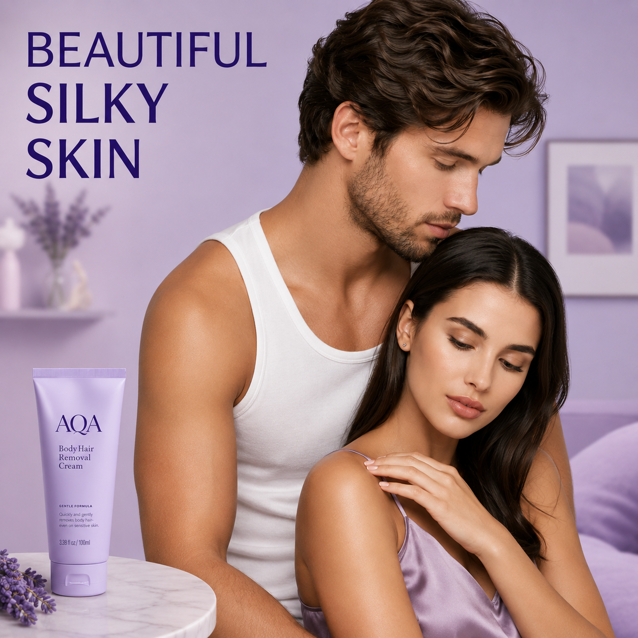 Body & Bikini Hair Removal Cream – Gentle for Sensitive Skin, For Men & Women