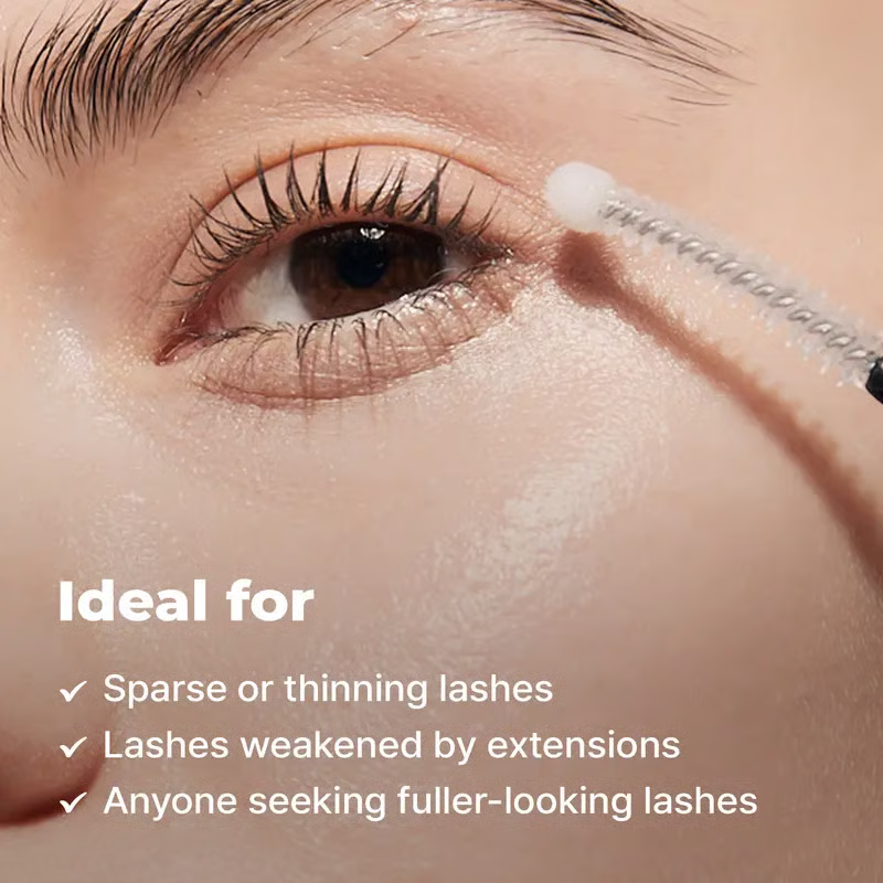 Essential Eyelash Growth Serum, Jumbo Size 0.5fl.oz - Safe & Gentle Lashes Care, Fuller, Thicker in 2 Weeks, Non-Prostaglandin, Hormone-free