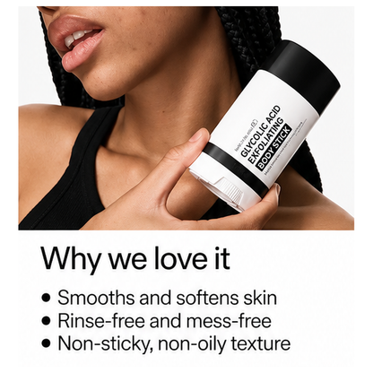 Glycolic Acid Exfoliating Body Stick – Smooth & Even-Looking Skin