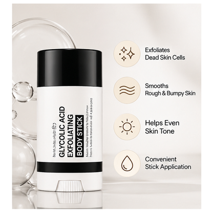 Glycolic Acid Exfoliating Body Stick – Smooth & Even-Looking Skin
