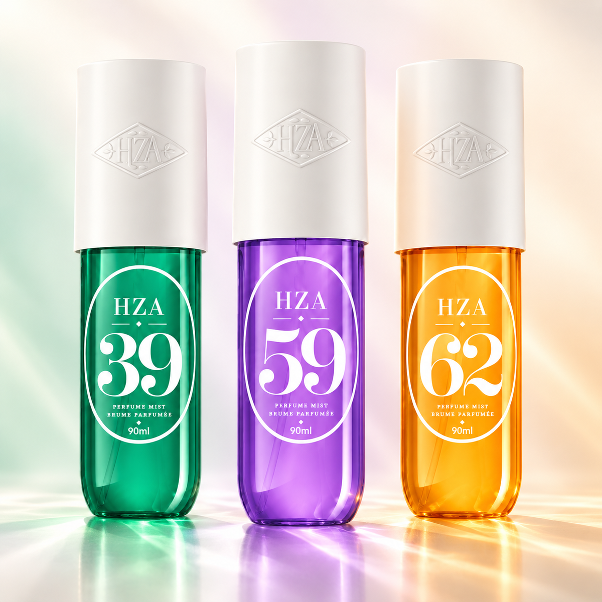 HZA Fragrance Mist Collection – 39, 59 & 62