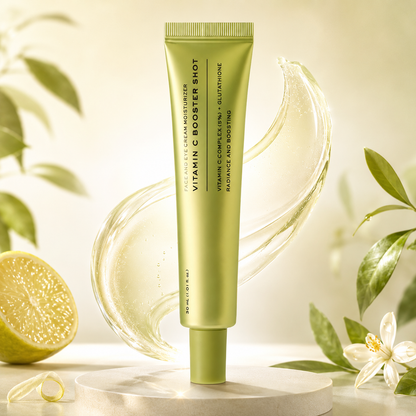 Vitamin C Booster Shot, Pure Vitamin C + Glutathione for Bright, Healthy Skin Glow, 1.01 fl oz