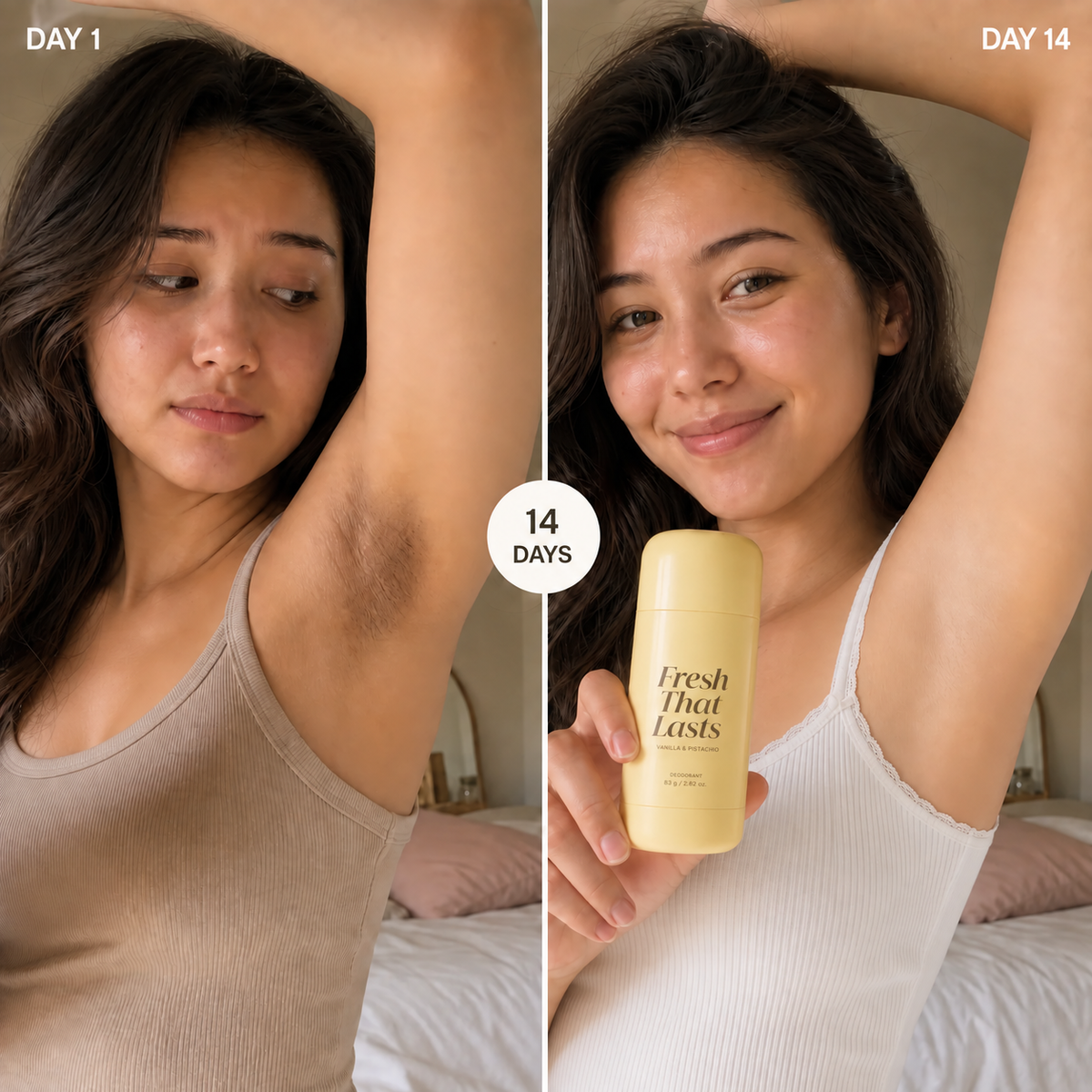 Kojic Acid + Turmeric Brightening Deodorant – Aluminum-Free with Vanilla & Pistachio
