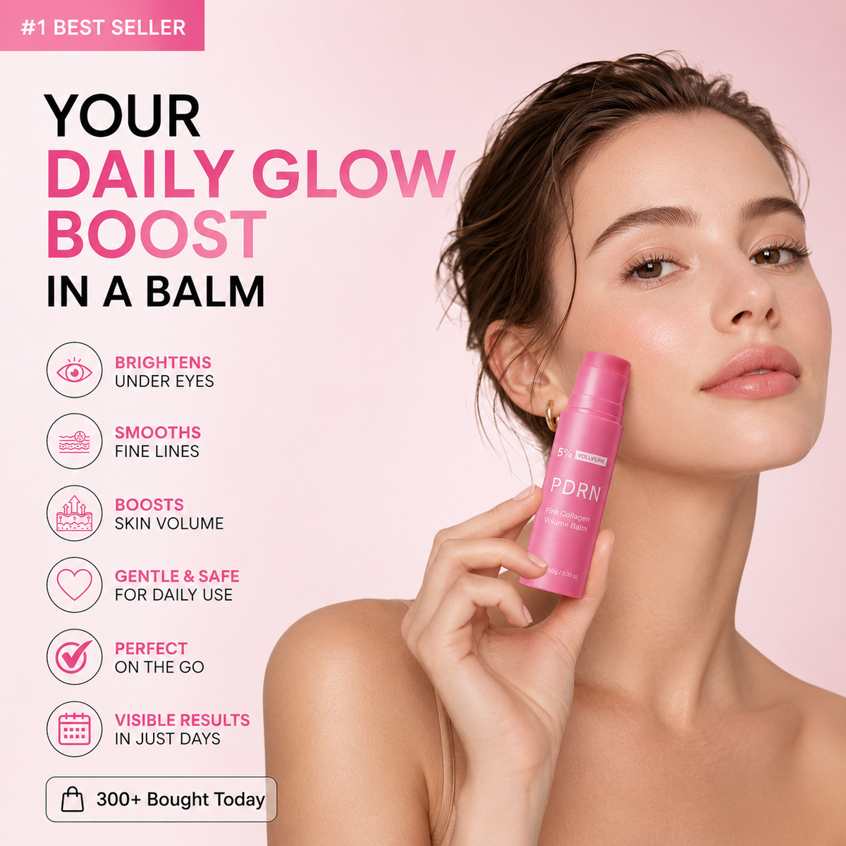 ✨PDRN Collagen Glow & Plump Balm Stick✨