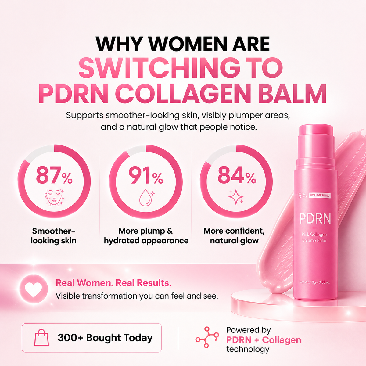 ✨PDRN Collagen Glow & Plump Balm Stick✨