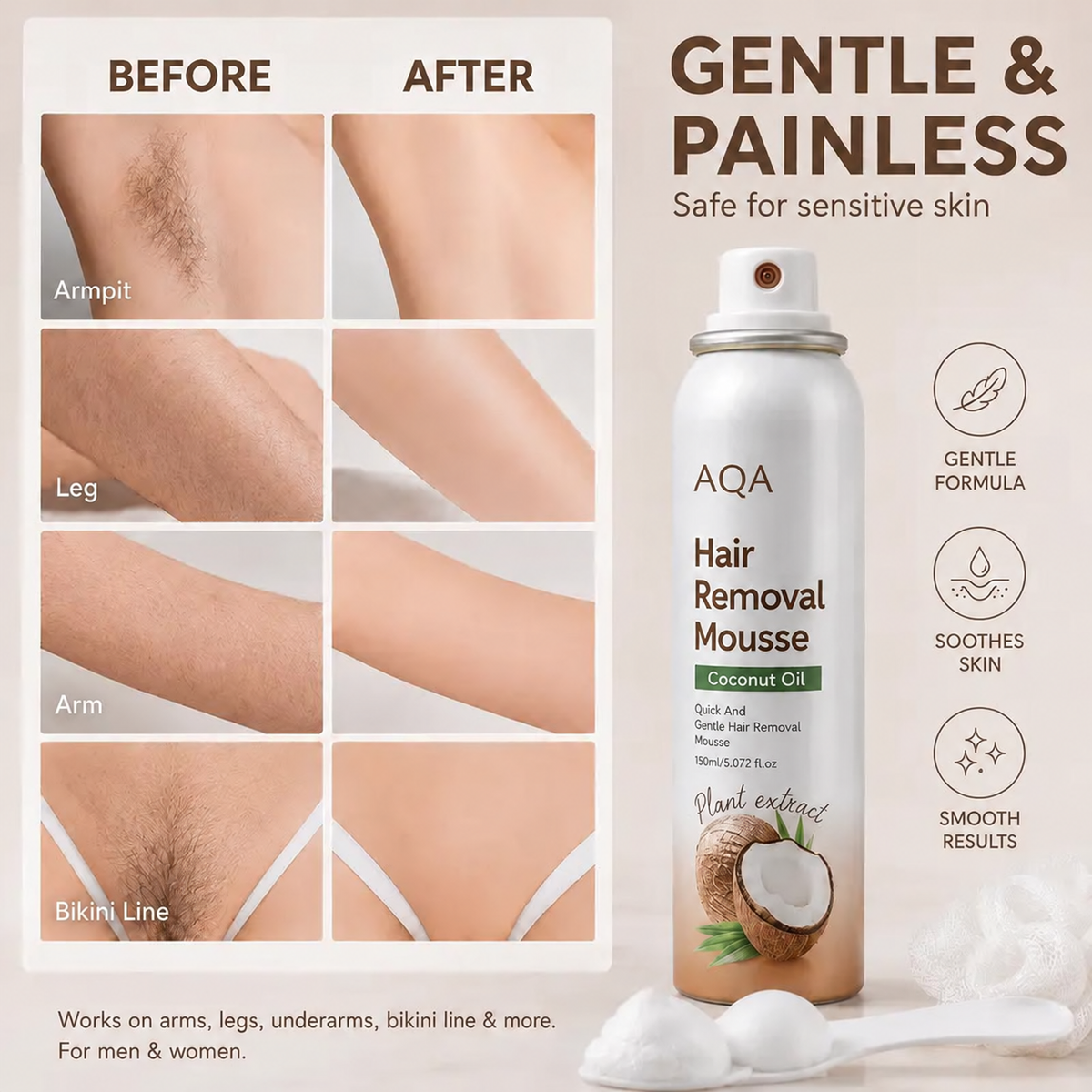 Bikini Hair Removal Cream