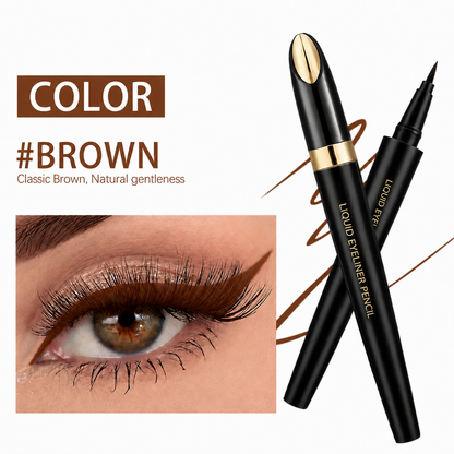 Long-Lasting Smudge-Proof Liquid Eyeliner Pen