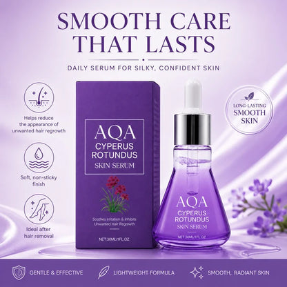 AQA Hair Removal Care Essence – Calm Skin, Smooth Longer, Post-Hair Removal Serum for Soothing, Hydration & Unwanted Hair Regrowth Care, 30ML
