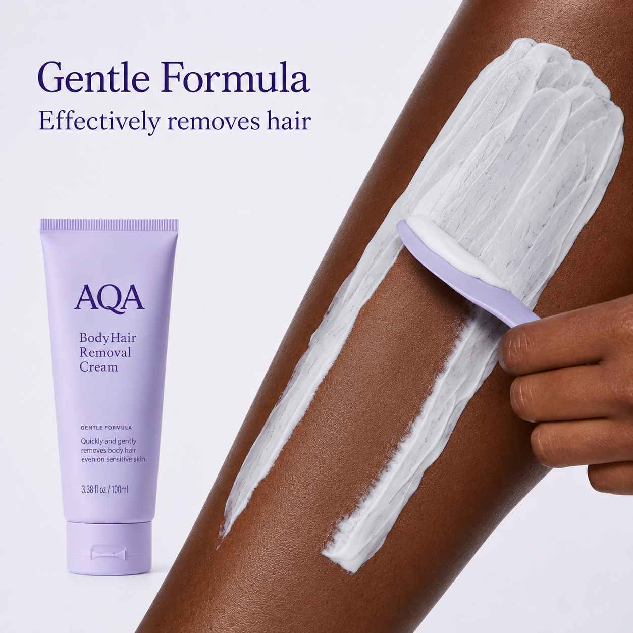 Body & Bikini Hair Removal Cream – Gentle for Sensitive Skin, For Men & Women