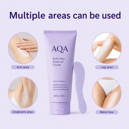 Body & Bikini Hair Removal Cream – Gentle for Sensitive Skin, For Men & Women